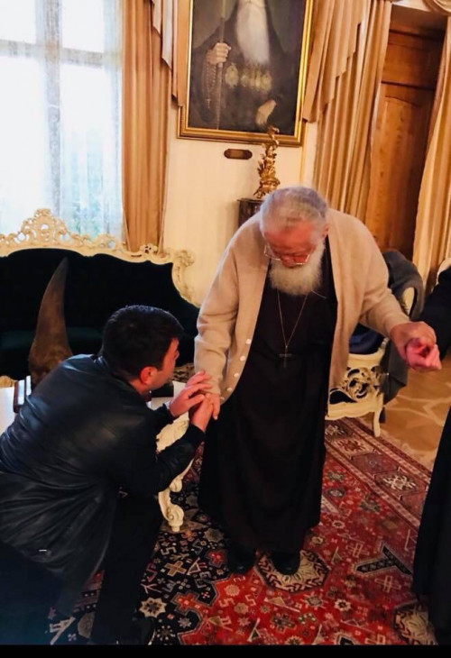 ირაკლი მამალაძე პატრიარქთან შეხვედრის ფოტოებს აქვეყნებს - " თქვენ სწორად მოიქეცით"