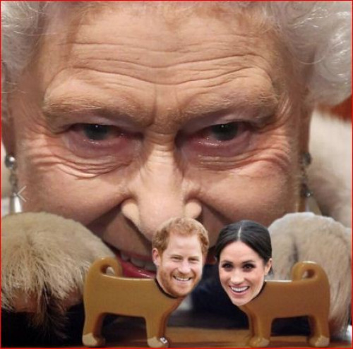 პრინცი ჰარის და მეგან მარკლის ქორწლილის ცერემონიის ყველაზე მხიარული და უცნაური ლუქები - "ჰარი, აქ ვარ! მეც შემირთე რა ცოლად!"