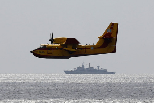ცეცხლის ალში გახვეული საბერძნეთი - ფოტოამბავი