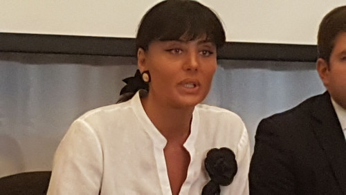 რისთვის ჩამოვიდა მაკა ასათიანი საქართველოში და როგორ გამოიყურებოდა პრესკონფერენციაზე - (ფოტოკოლაჟი)