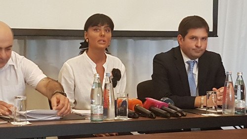 რისთვის ჩამოვიდა მაკა ასათიანი საქართველოში და როგორ გამოიყურებოდა პრესკონფერენციაზე - (ფოტოკოლაჟი)