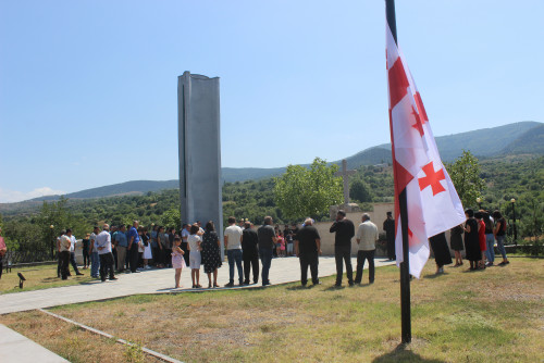 ადიგენში საქართველოს ერთიანობისთვის დაღუპულ გმირებს პატივი მიაგეს