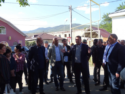 ცენტრალური და ადგილობრივი ხელისუფლების წარმომადგენლები ადიგენის მუნიციპალიტეტის სოფლების მოსახლეობას შეხვდნენ