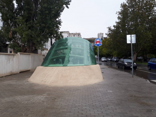 როგორ გამოიუყურება ახალი მეტროსადგური "უნივერსიტეტი"  - ფოტოკოლაჟი 