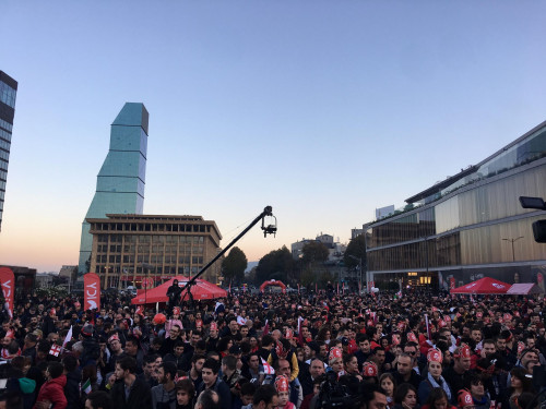 საქართველოს მორაგბეთა ეროვნული ნაკრები იტალიის ეროვნულ ნაკრებს ეთამაშება  - გულშემატკივრობა საქართველოდან (ვიდეო, ფოტოები)