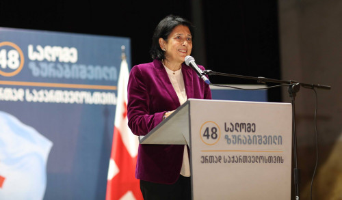 საქართველოს რიგით მე-5 და პირველი ქალი პრეზიდენტის საუკეთესო ლუქები - ფოტოები