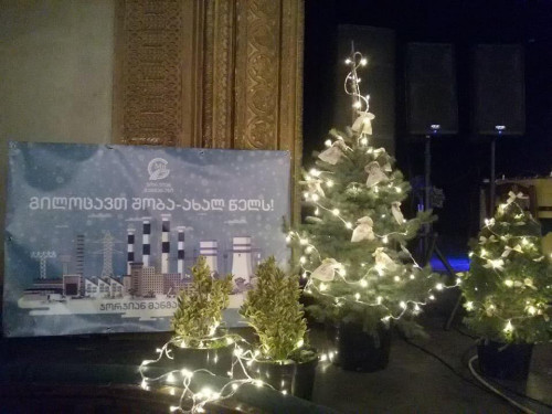 „ჯორჯიან მანგანეზის“ მხარდაჭერით „ფრანის“ საახალწლო კონცერტი გაიმართა